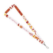 USC Trojans Julia Gash Coliseum Beige Linen Satin Lanyard